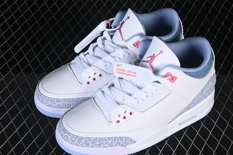 All categories Air Jordan Jordan series basketball shoes Air Jordan 3 Air Jordan 3 "Cobalt Bliss" AJ3 Joe 3 pastel fluorescent HQ0784-101